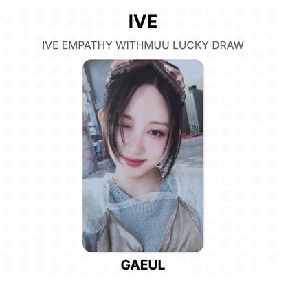 IVE EMPATHY WITHMUU LUCKY DRAW Official Photocard
