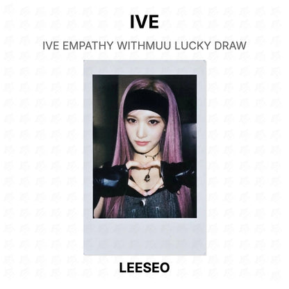 IVE EMPATHY WITHMUU LUCKY DRAW Official Photocard