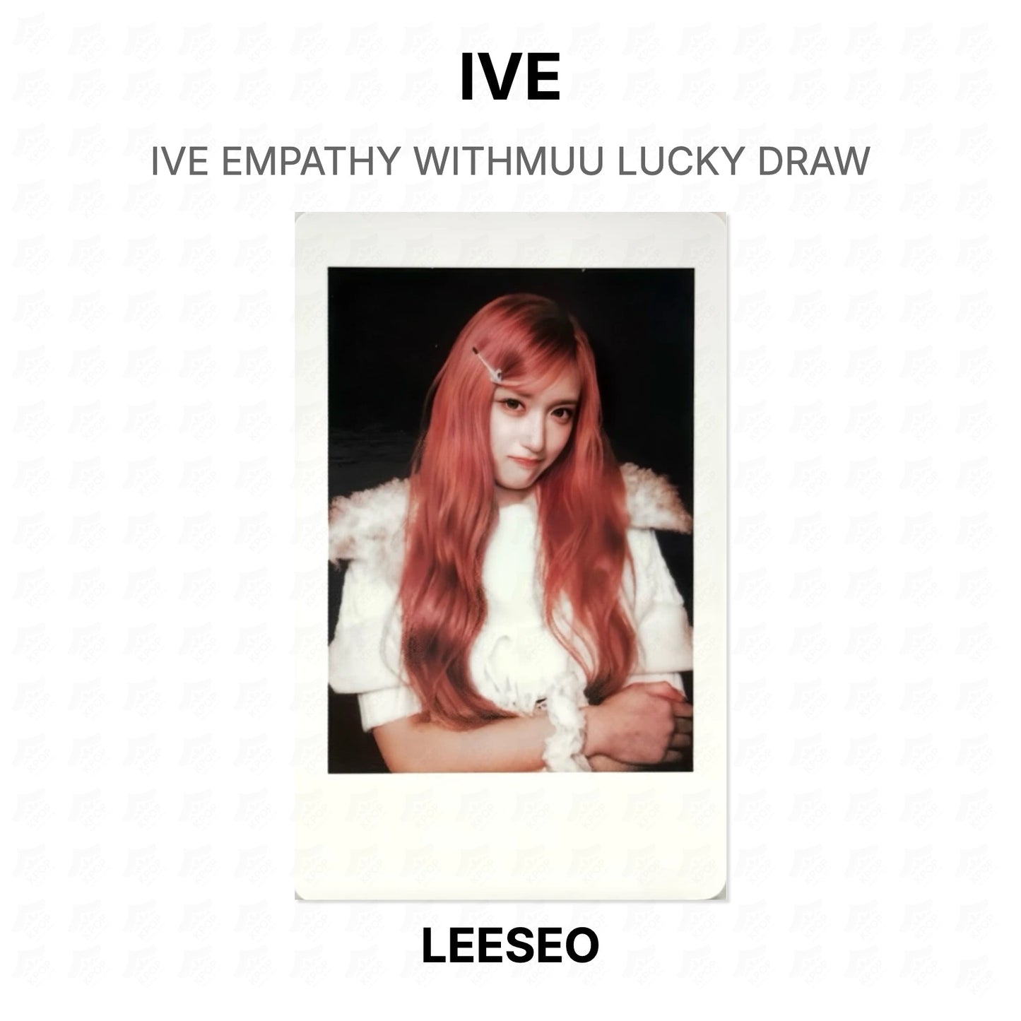 IVE EMPATHY WITHMUU LUCKY DRAW Official Photocard