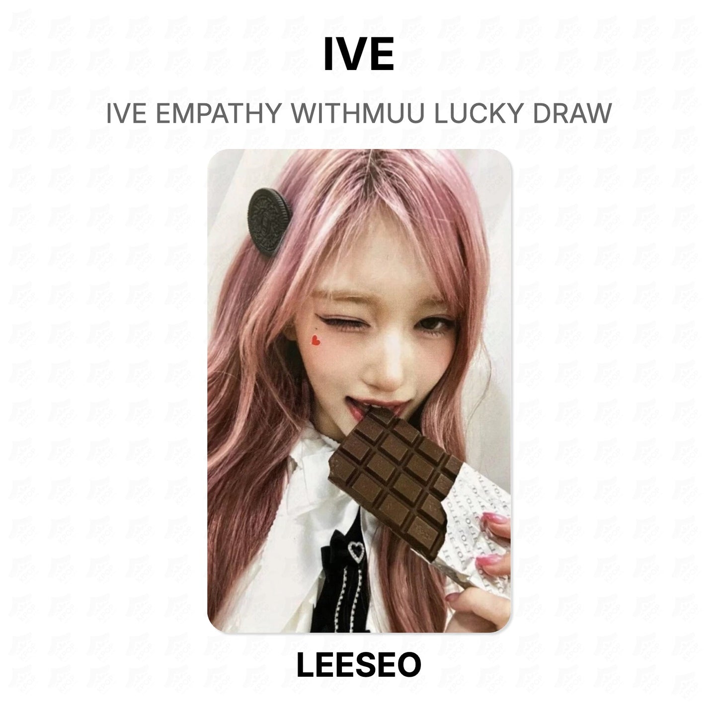 IVE EMPATHY WITHMUU LUCKY DRAW Official Photocard