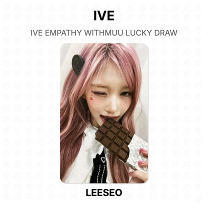 IVE EMPATHY WITHMUU LUCKY DRAW Official Photocard