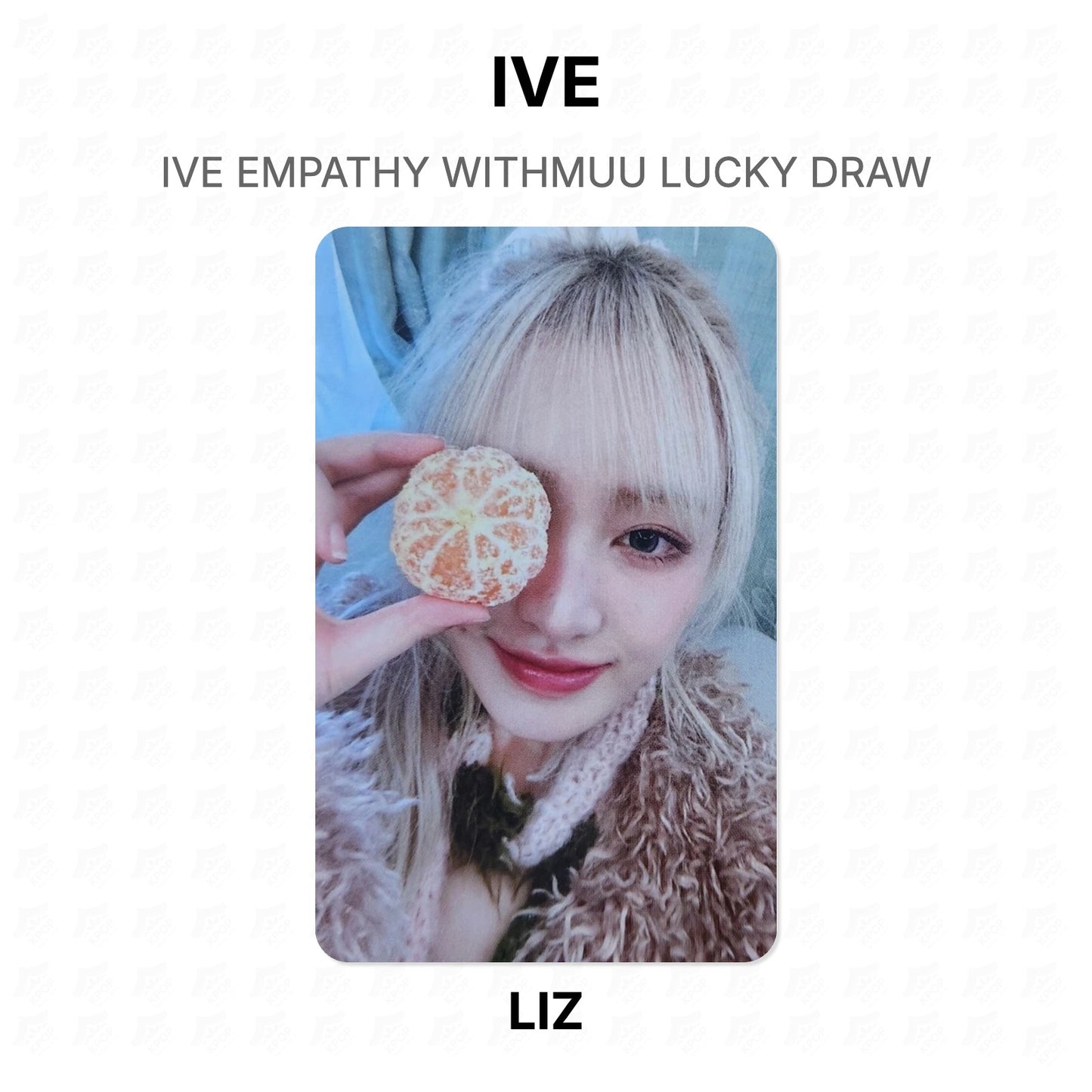 IVE EMPATHY WITHMUU LUCKY DRAW Official Photocard