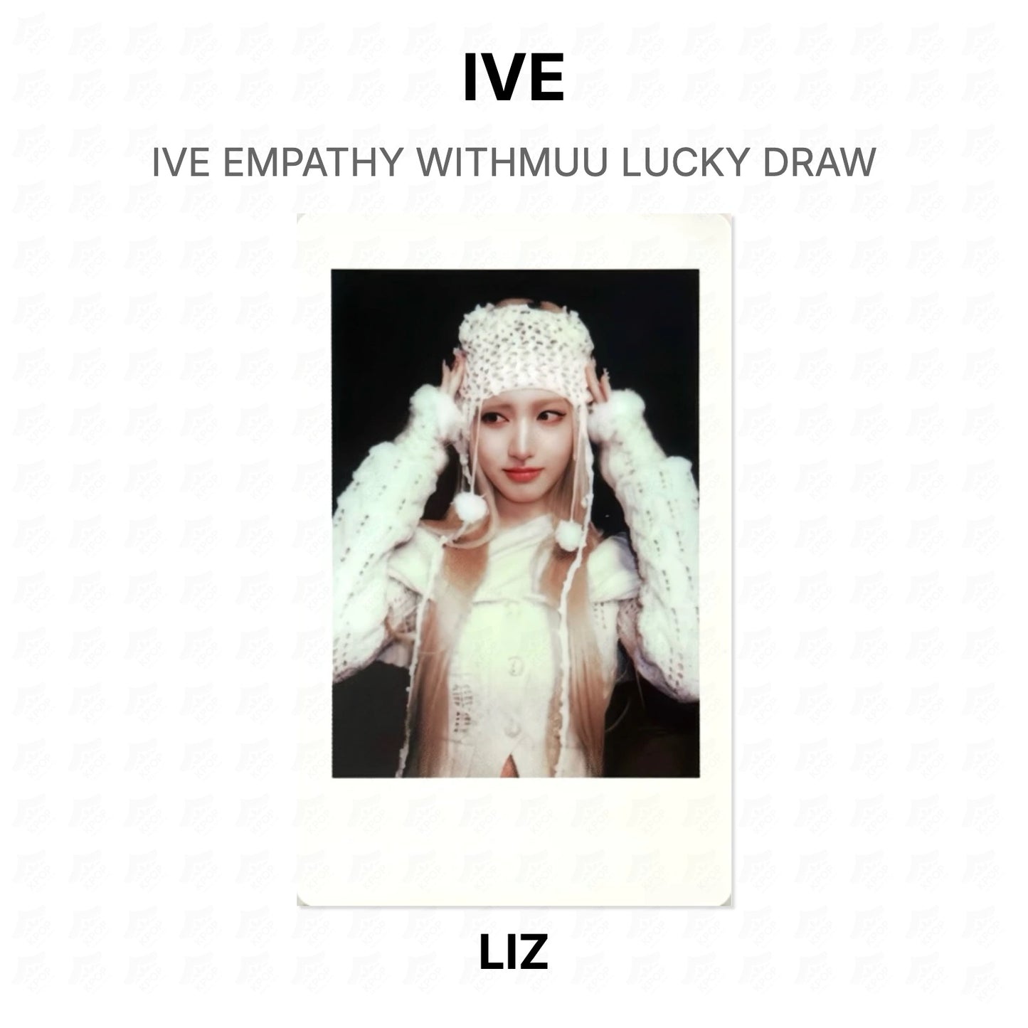 IVE EMPATHY WITHMUU LUCKY DRAW Official Photocard