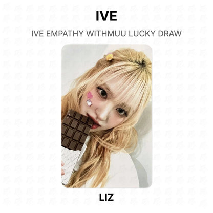 IVE EMPATHY WITHMUU LUCKY DRAW Official Photocard