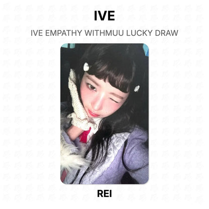 IVE EMPATHY WITHMUU LUCKY DRAW Official Photocard