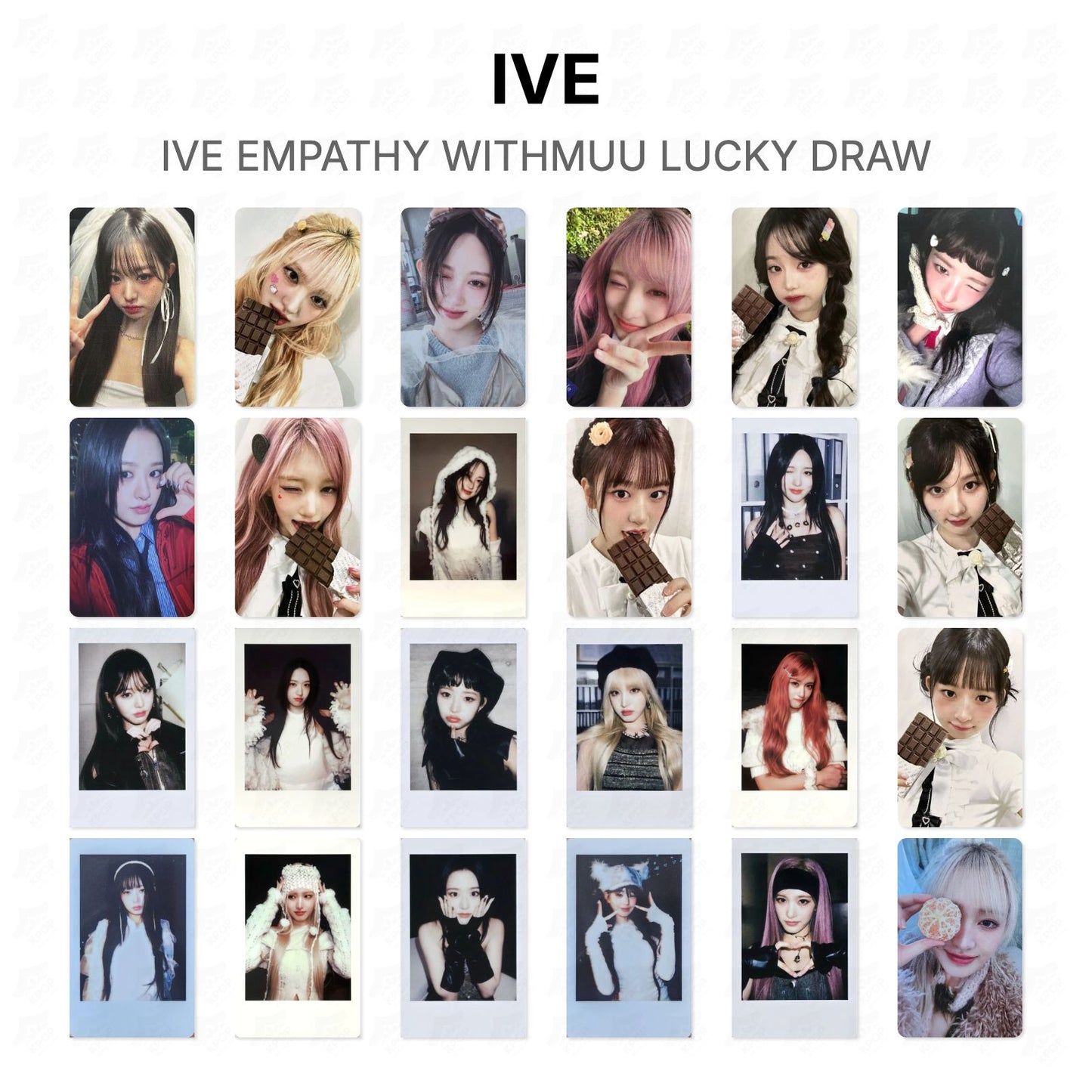 IVE EMPATHY WITHMUU LUCKY DRAW Official Photocard