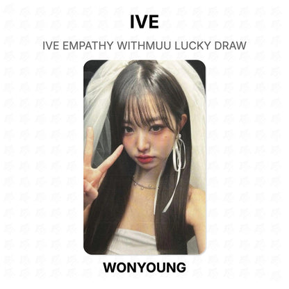 IVE EMPATHY WITHMUU LUCKY DRAW Official Photocard