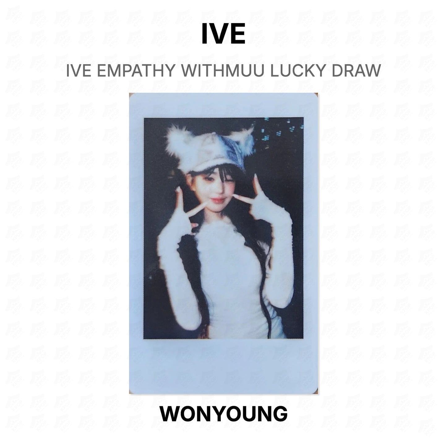 IVE EMPATHY WITHMUU LUCKY DRAW Official Photocard