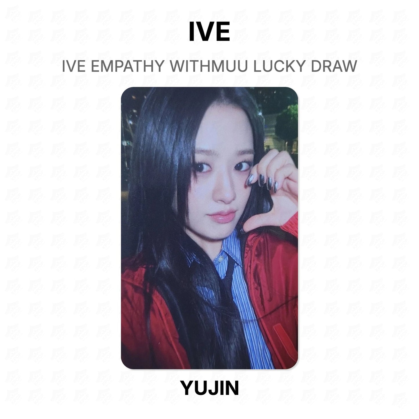 IVE EMPATHY WITHMUU LUCKY DRAW Official Photocard