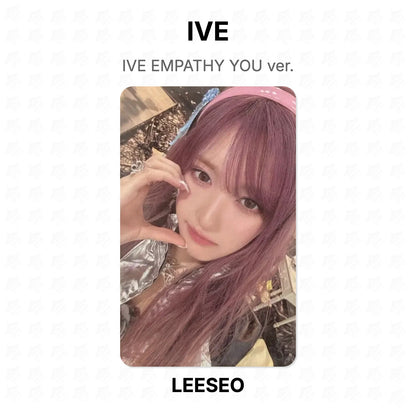IVE EMPATHY YOU ver. Official Photocard