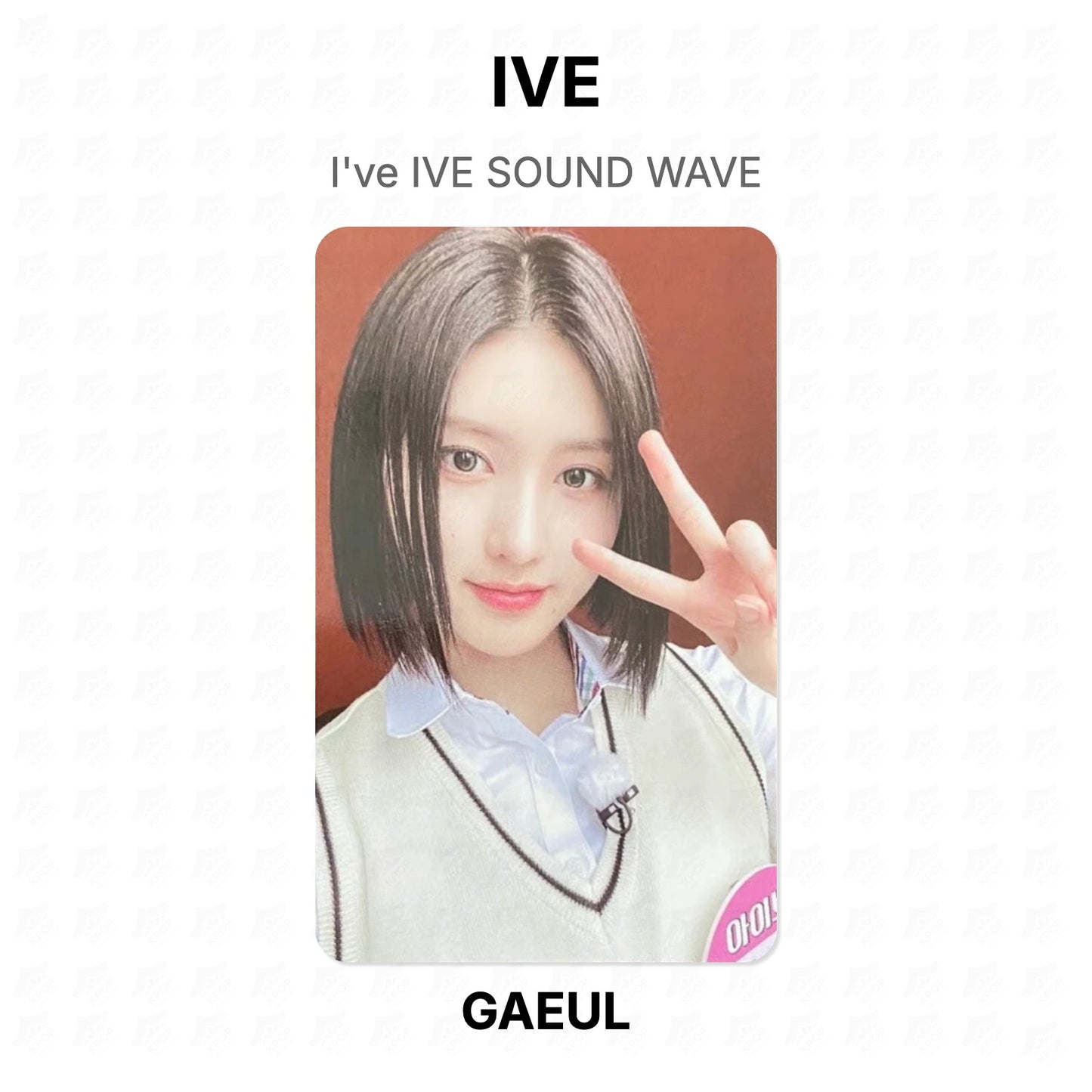 IVE I've IVE SOUND WAVE Official Photocard