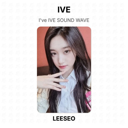 IVE I've IVE SOUND WAVE Official Photocard