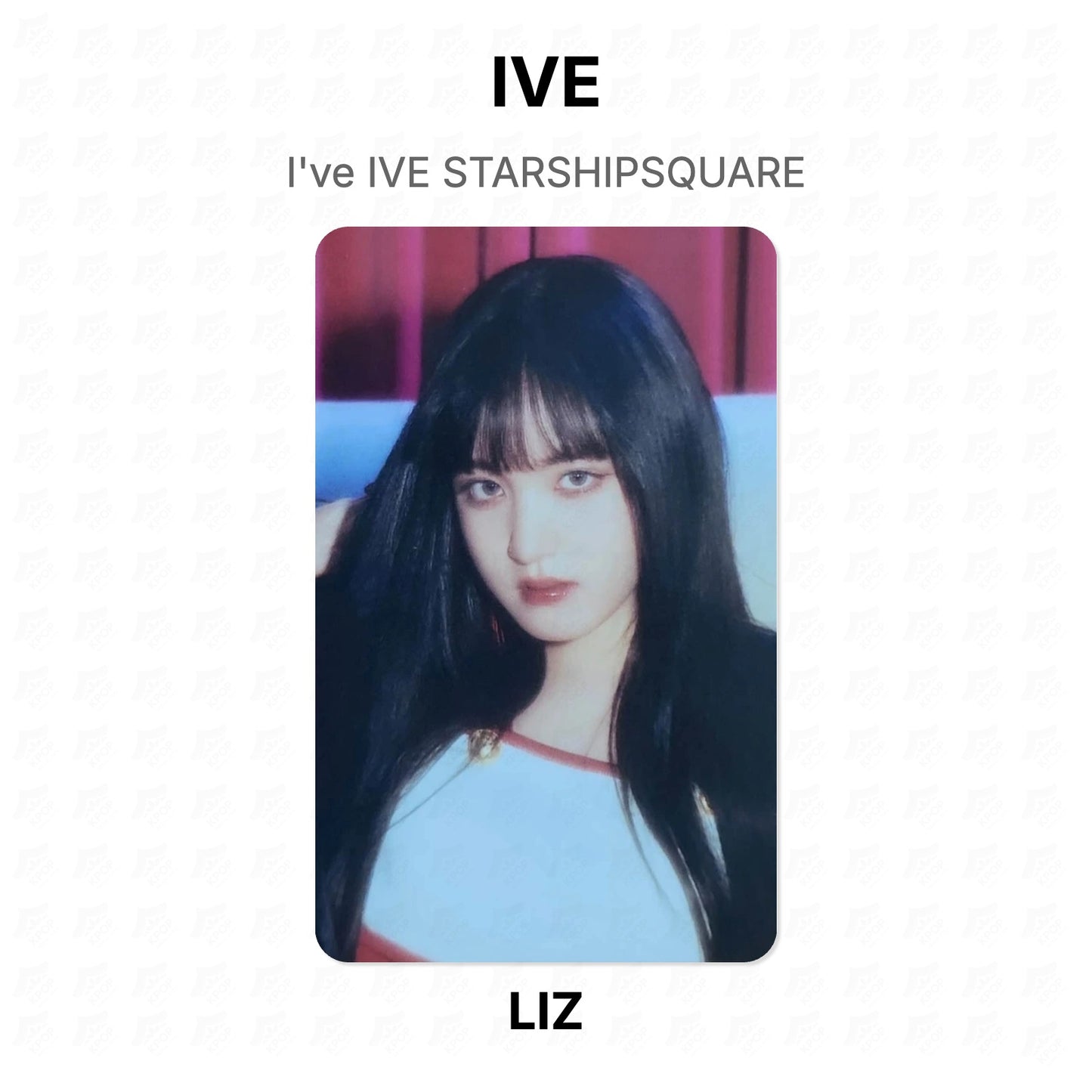 IVE I've IVE STARSHIPSQUARE Official Photocard