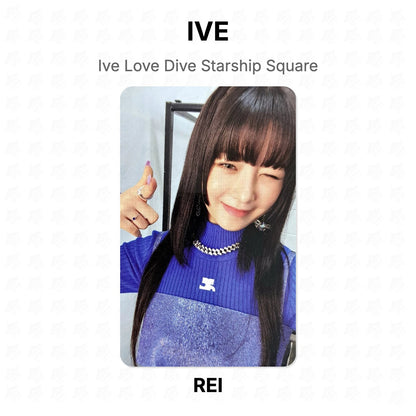 IVE Love Dive Starship Square Official Photocard