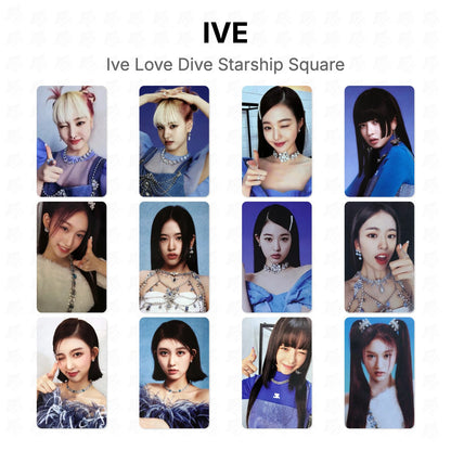 IVE Love Dive Starship Square Official Photocard