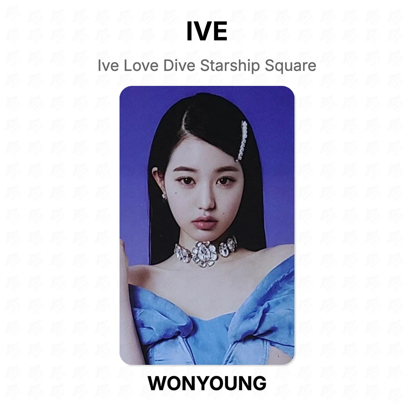 IVE Love Dive Starship Square Official Photocard