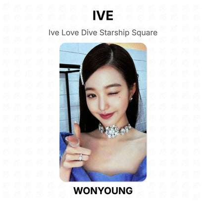 IVE Love Dive Starship Square Official Photocard