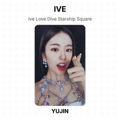 IVE Love Dive Starship Square Official Photocard