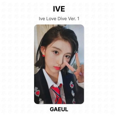 IVE Love Dive Ver. 1 Official Photocard