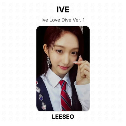 IVE Love Dive Ver. 1 Official Photocard