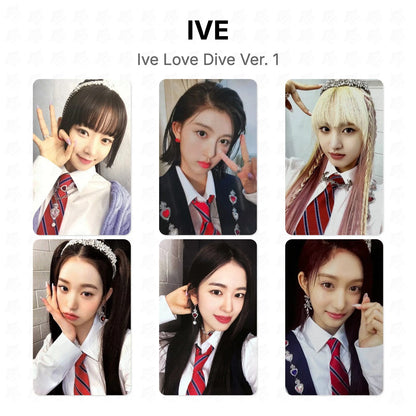 IVE Love Dive Ver. 1 Official Photocard