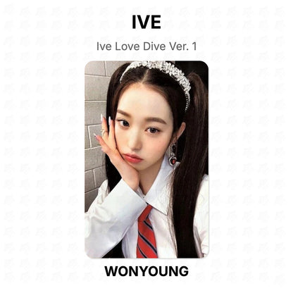 IVE Love Dive Ver. 1 Official Photocard