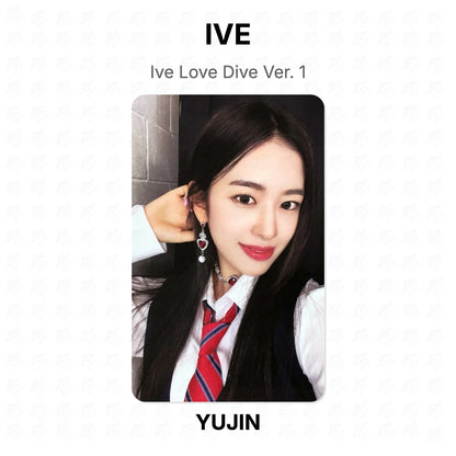 IVE Love Dive Ver. 1 Official Photocard