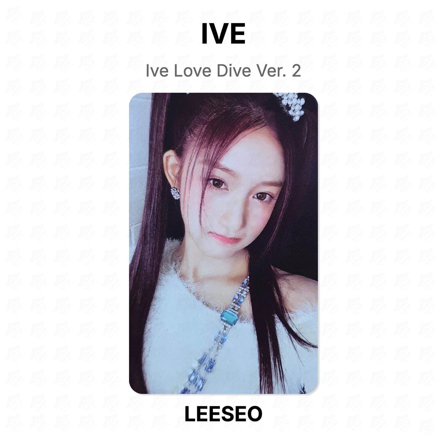 IVE Love Dive Ver. 2 Official Photocard