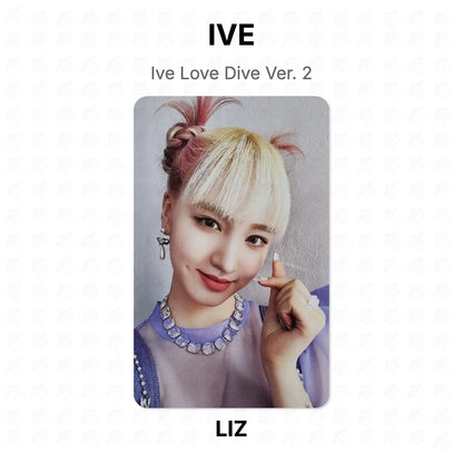 IVE Love Dive Ver. 2 Official Photocard