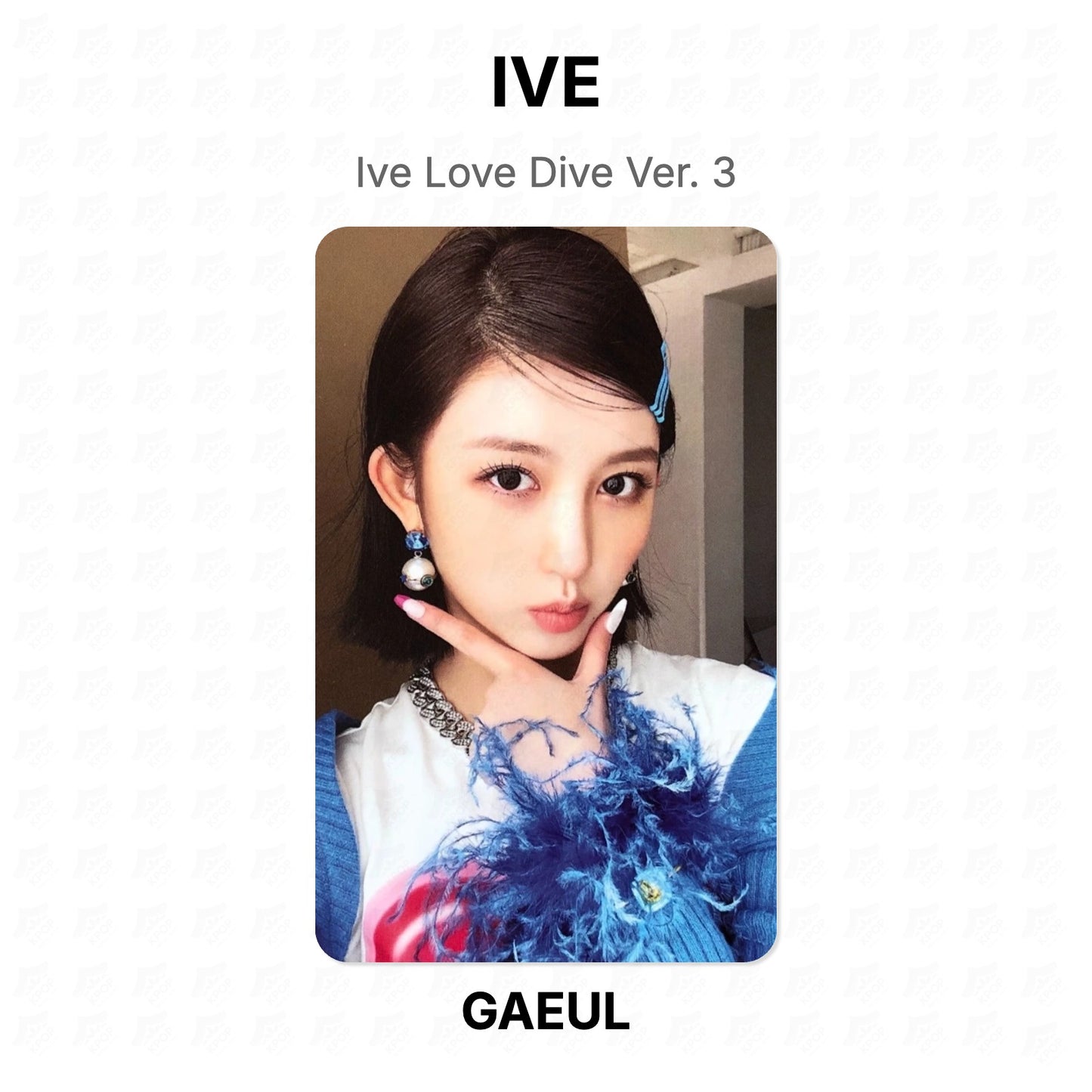 IVE Love Dive Ver. 3 Official Photocard