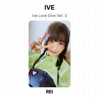 IVE Love Dive Ver. 3 Official Photocard