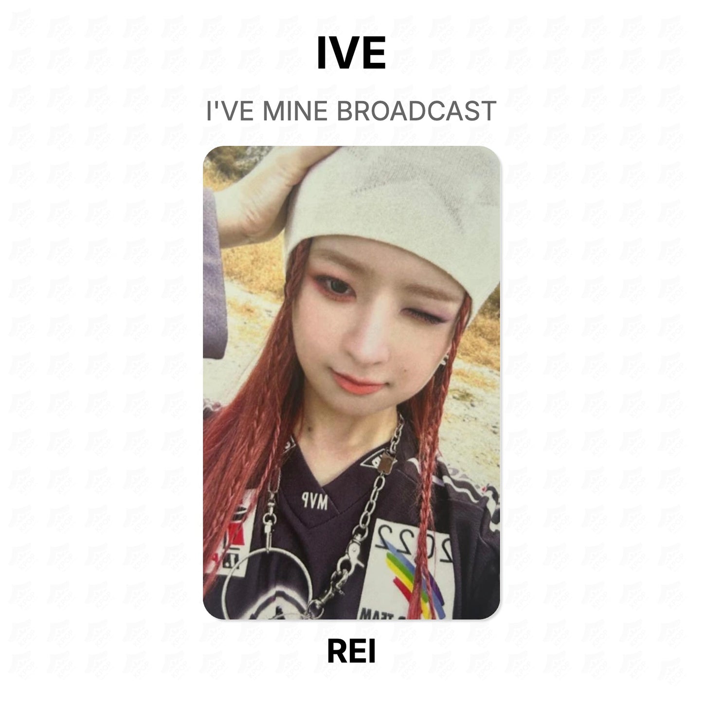 IVE I'VE MINE BROADCAST Official Photocard