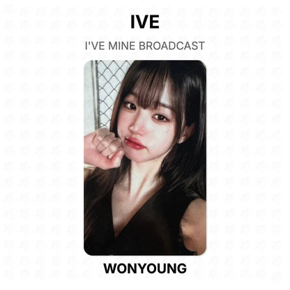 IVE I'VE MINE BROADCAST Official Photocard