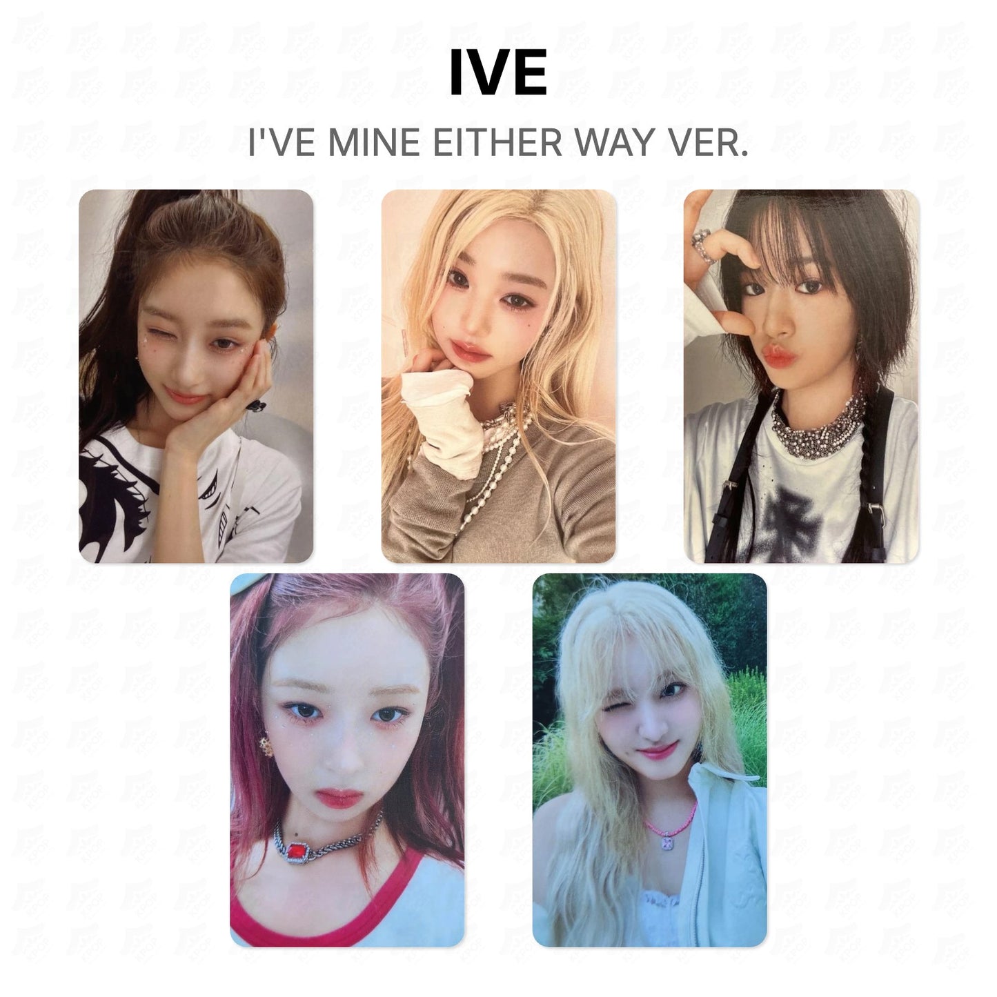 IVE I'VE MINE EITHER WAY VER. Official Photocard