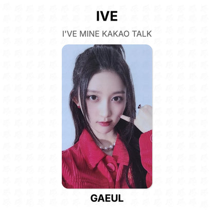 IVE I'VE MINE KAKAO TALK Official Photocard