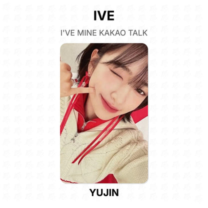 IVE I'VE MINE KAKAO TALK Official Photocard