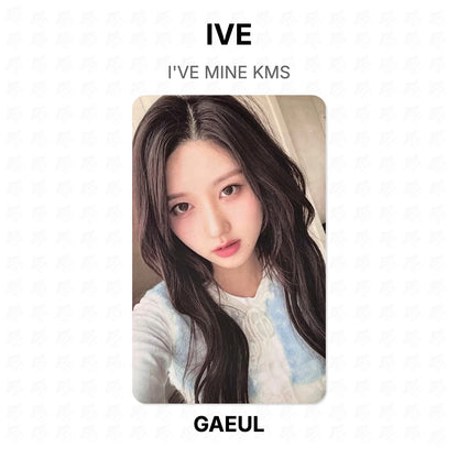 IVE I'VE MINE KMS Official Photocard