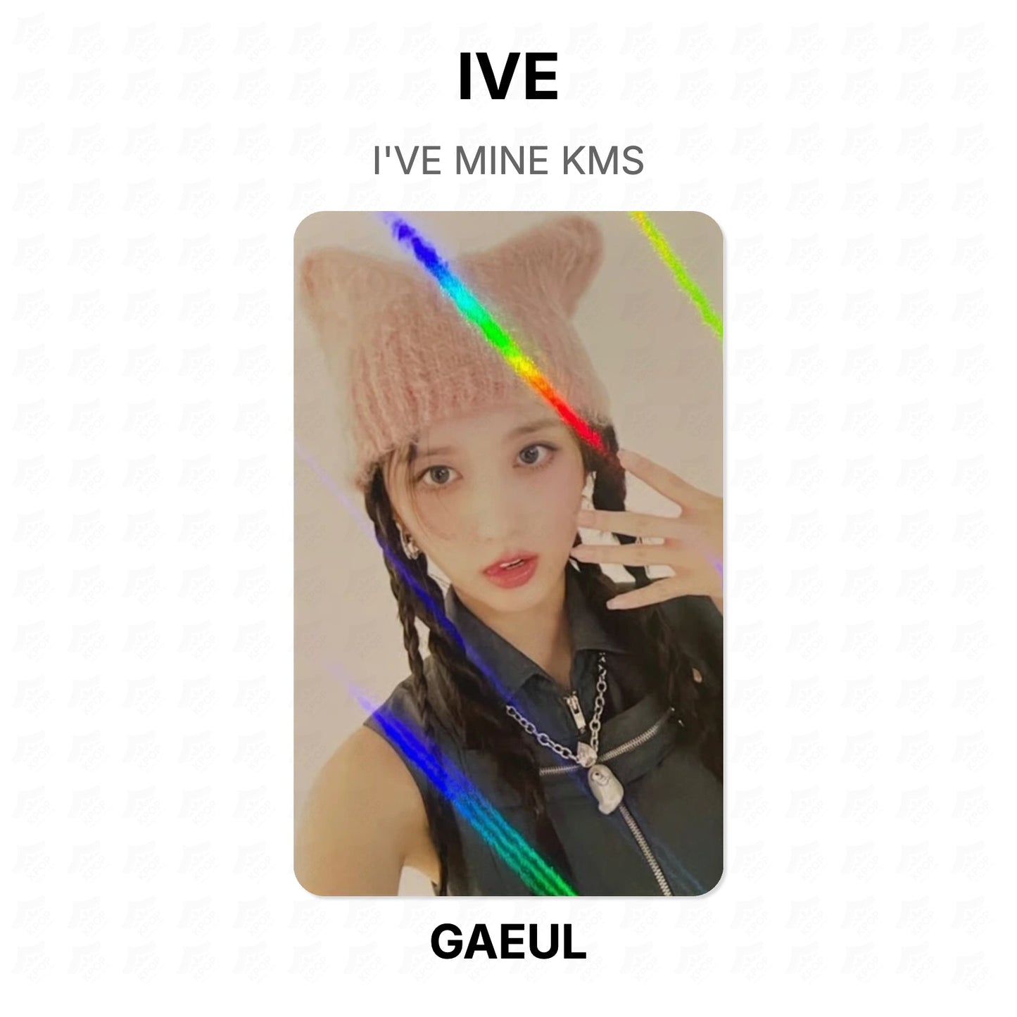 IVE I'VE MINE KMS Official Photocard