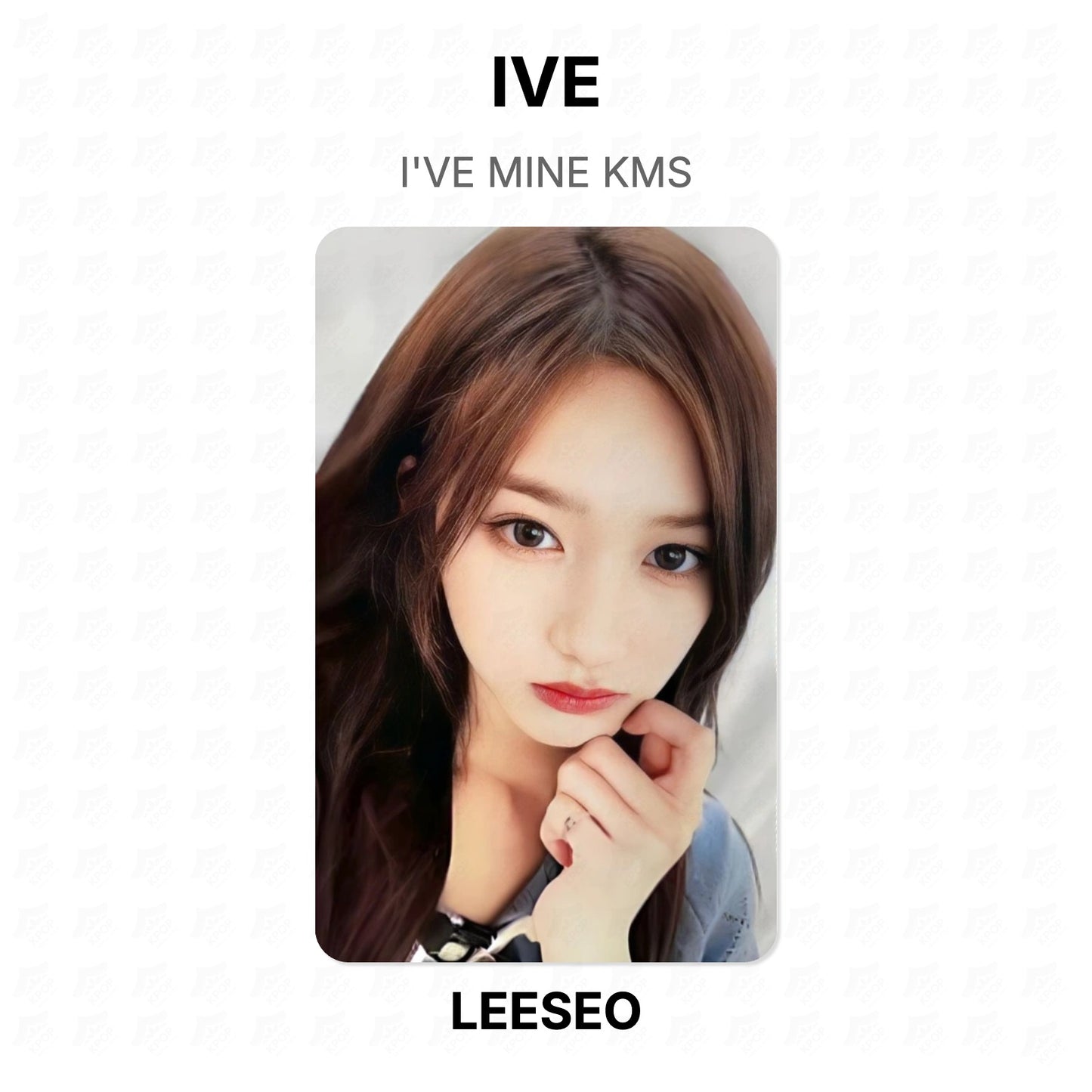 IVE I'VE MINE KMS Official Photocard