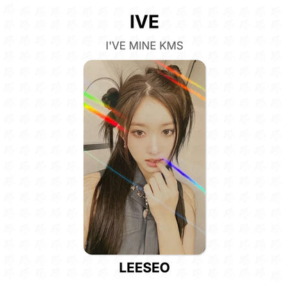 IVE I'VE MINE KMS Official Photocard