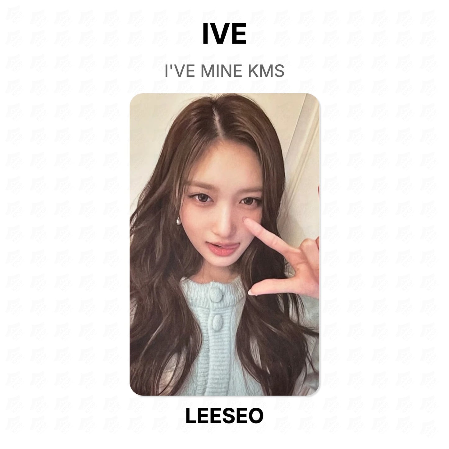 IVE I'VE MINE KMS Official Photocard