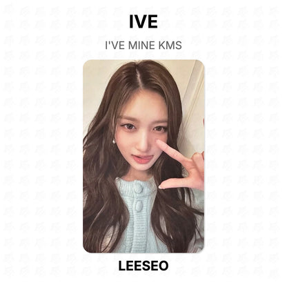 IVE I'VE MINE KMS Official Photocard