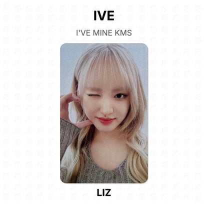 IVE I'VE MINE KMS Official Photocard