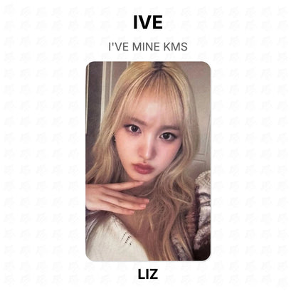 IVE I'VE MINE KMS Official Photocard