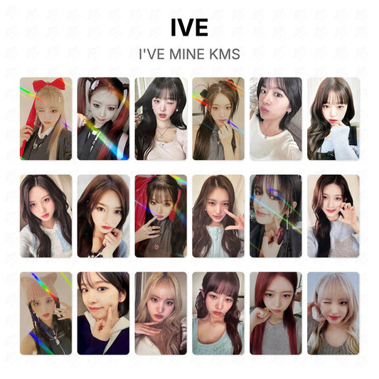 IVE I'VE MINE KMS Official Photocard