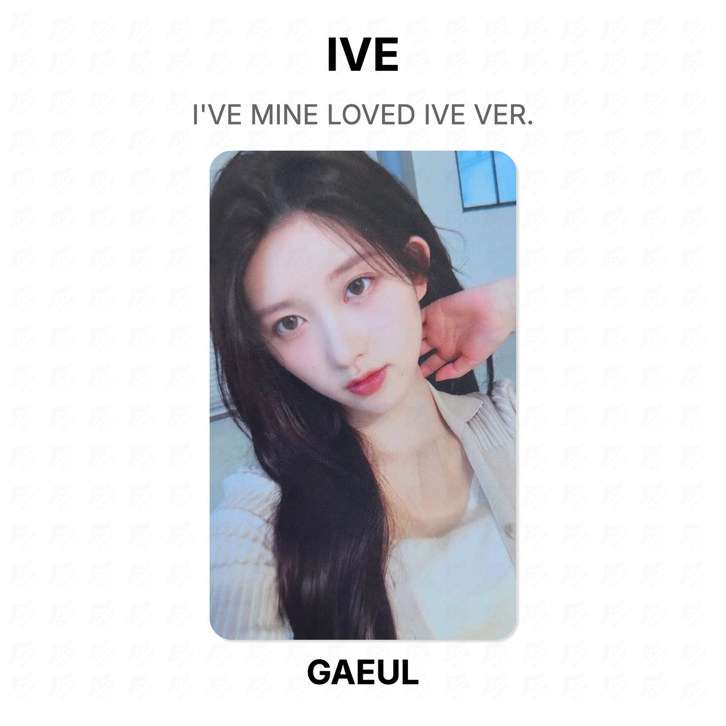 IVE I'VE MINE LOVED IVE VER. Official Photocard