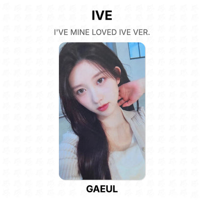 IVE I'VE MINE LOVED IVE VER. Official Photocard