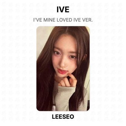 IVE I'VE MINE LOVED IVE VER. Official Photocard
