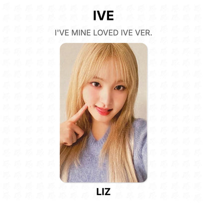 IVE I'VE MINE LOVED IVE VER. Official Photocard