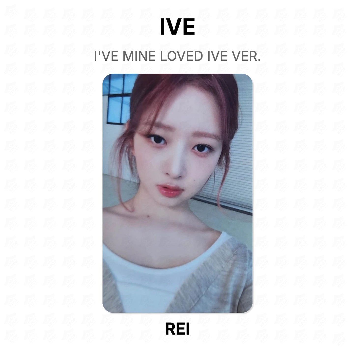 IVE I'VE MINE LOVED IVE VER. Official Photocard